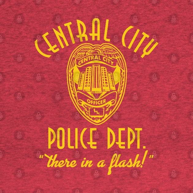 Central City Police Department by PopCultureShirts